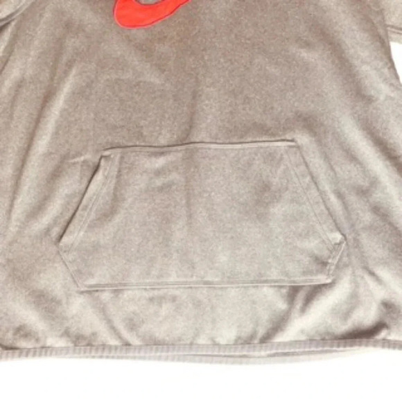 Nike Dri-Fit Women's Gray & Pink Long Sleeve Athletic Pullover Sweatshirt Hoodie - Picture 10 of 10
